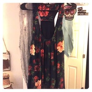 Flower print tank top
